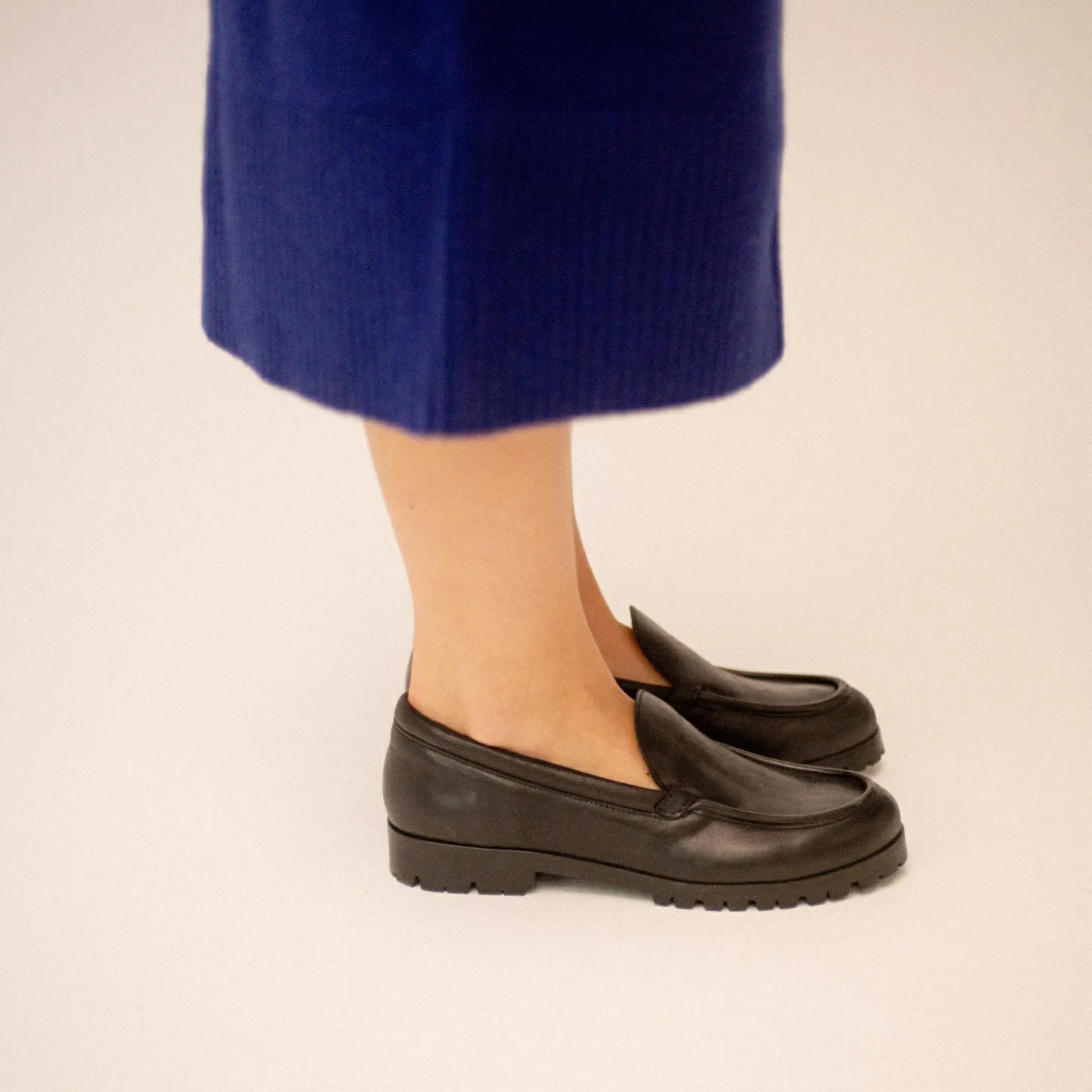 Mokasyny|Balagan Adam Półbuty, Czarny Rustykalny