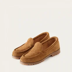 Mokasyny|Balagan Adam Półbuty, Karmelowy Welur