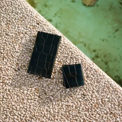 Portfele|Balagan Adon Portfel, Czarny Wzor Krokodyla