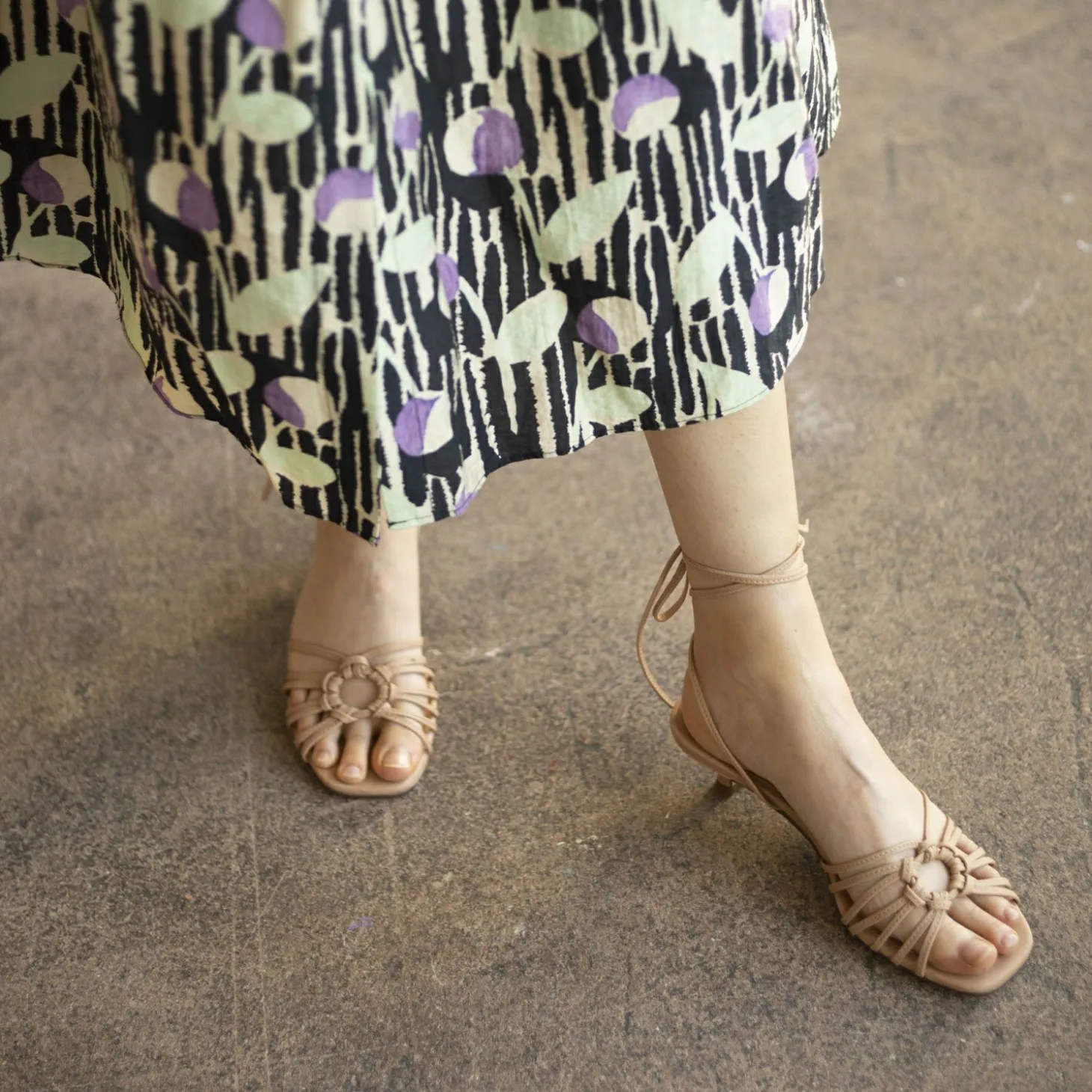 Sandaly|Balagan Amfi Kitten Sandaly, Biszkoptowy