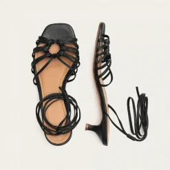 Sandaly|Balagan Amfi Kitten Sandaly, Czarny