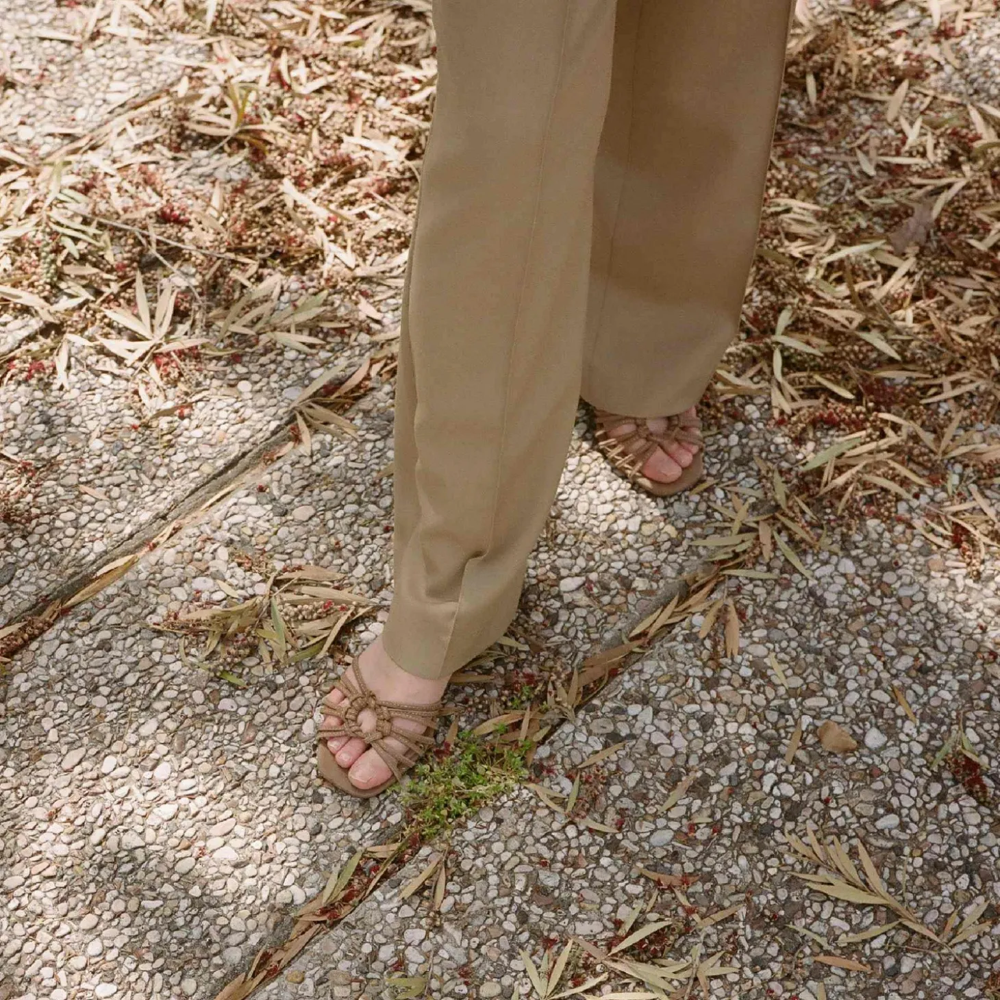 Sandaly|Balagan Amfi Kitten Sandaly, Karmelowy