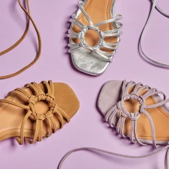 Sandaly|Balagan Amfi Kitten Sandaly, Srebrny