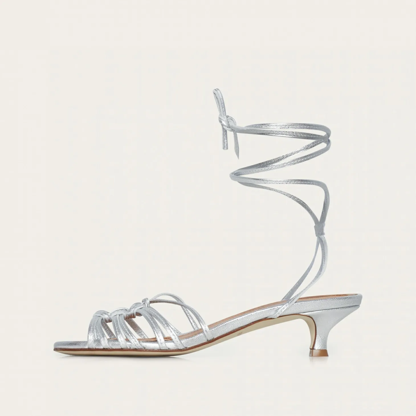 Sandaly|Balagan Amfi Kitten Sandaly, Srebrny