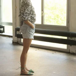 Sandaly|Balagan Amfi Sandaly, Jaskrawy Zielony