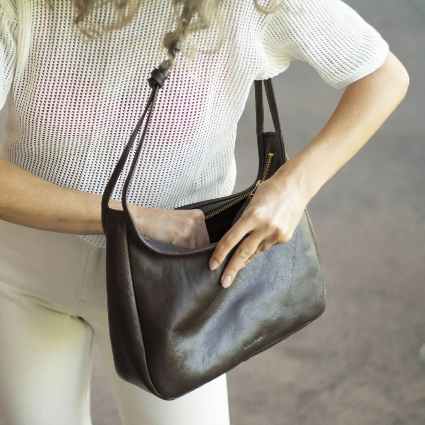 Listonoszki|Balagan Beatrice Torebka M, Ciemny Braz