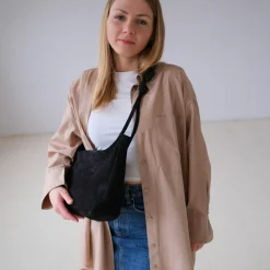 Listonoszki|Balagan Beatrice Torebka M, Czarny Welur