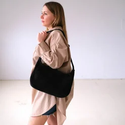 Listonoszki|Balagan Beatrice Torebka M, Czarny Welur