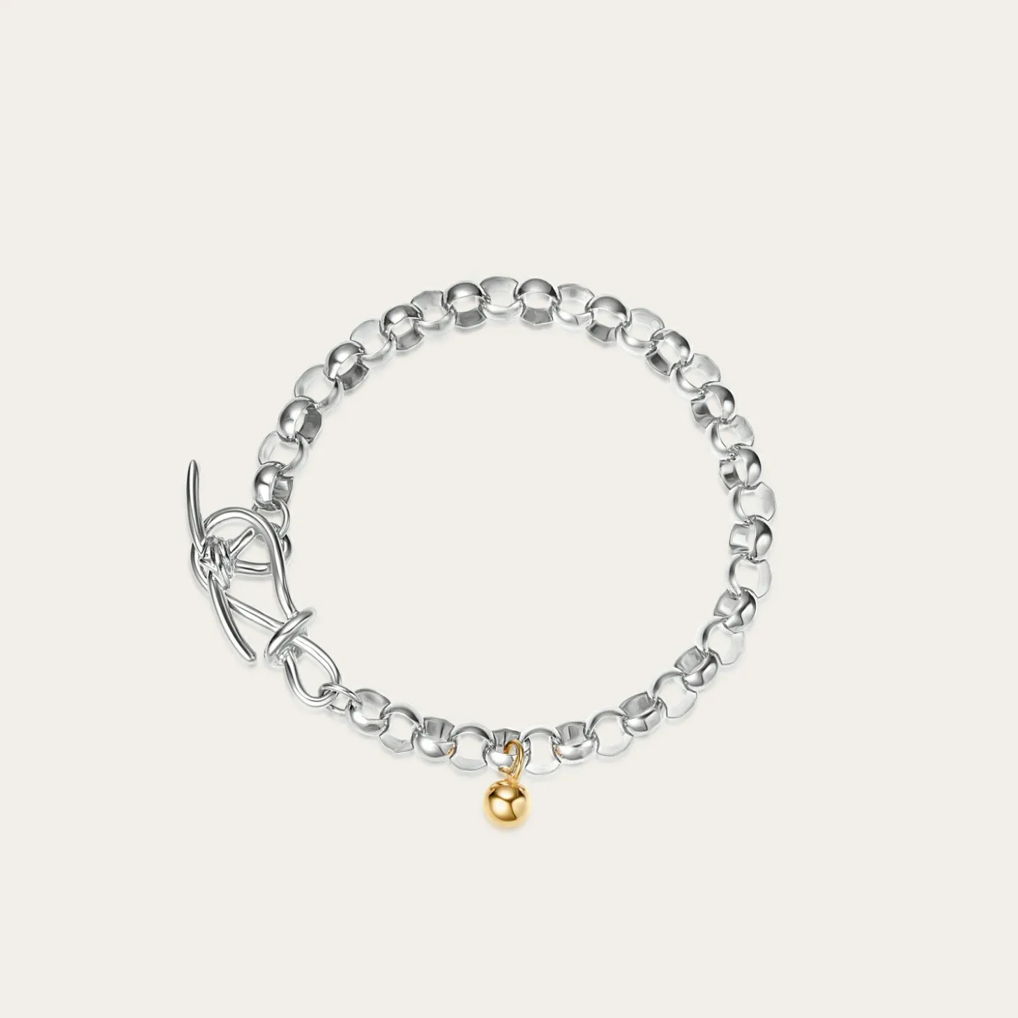 Biżuteria|Balagan Bransoletka Ze Zlota Kulka