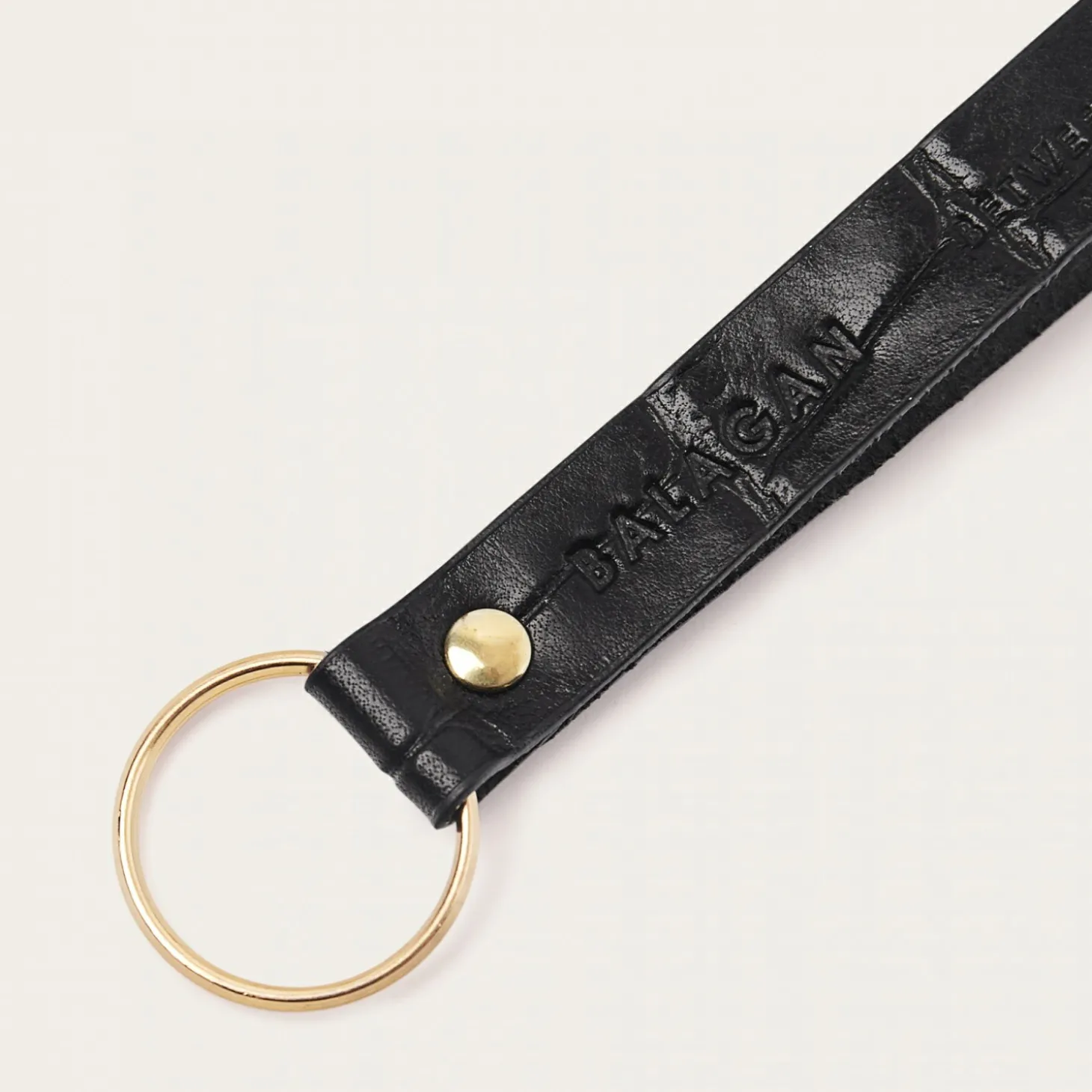 Breloki|Balagan Brelok Na Klucze, Czarny Wzor Krokodyla