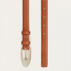 Paski|Balagan Cienki Pasek Z Klamra, Orzechowy