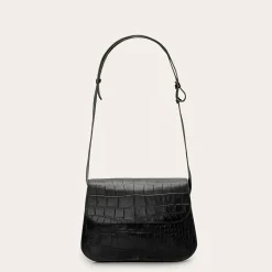 Listonoszki|Balagan Doar Torebka M, Czarny Wzor Krokodyla