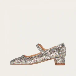 Czółenka|Balagan Dora Czółenka Na Niskim Obcasie, Confetti