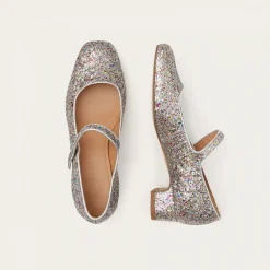 Czółenka|Balagan Dora Czółenka Na Niskim Obcasie, Confetti