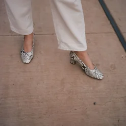 Czółenka|Balagan Dvora Czółenka, Zlamana Biel Wzor Pytona