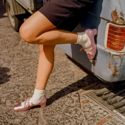 Czółenka|Balagan Greta Czółenka, Metaliczny Rozowy