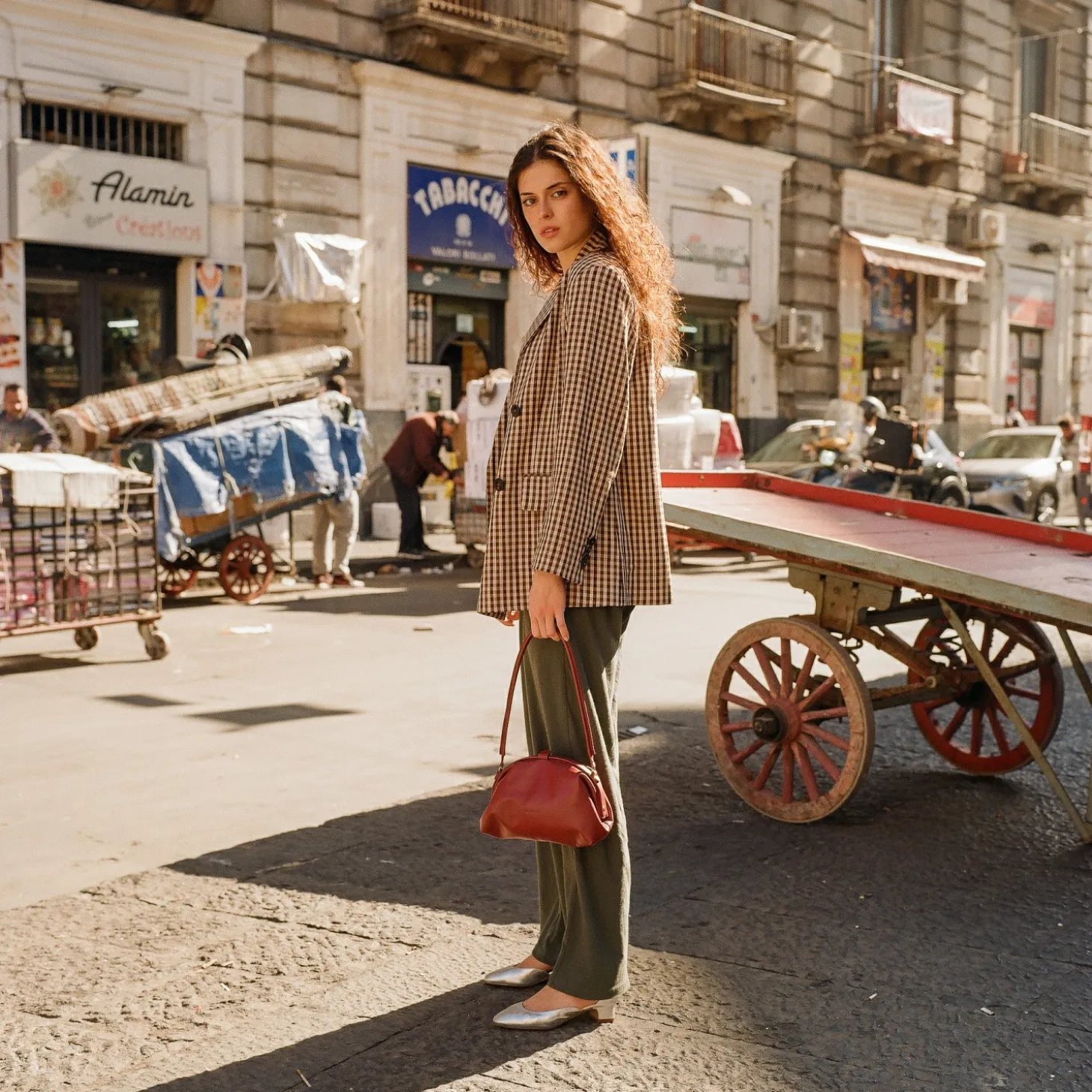 Minitorebki|Balagan Hug Bag Torebka L, Bordowy