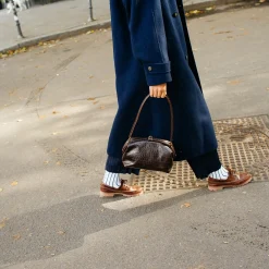 Minitorebki|Balagan Hug Bag Torebka L, Brazowy Wzor Krokodyla