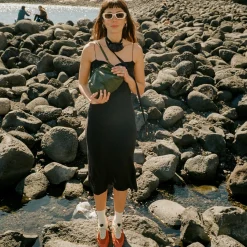 Minitorebki|Balagan Hug Bag Torebka L, Ciemnozielony