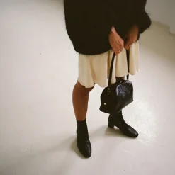 Minitorebki|Balagan Hug Bag Torebka L, Czarny Wzor Krokodyla