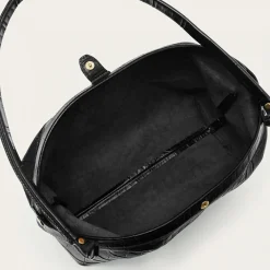 Minitorebki|Balagan Hug Bag Torebka L, Czarny Wzor Krokodyla