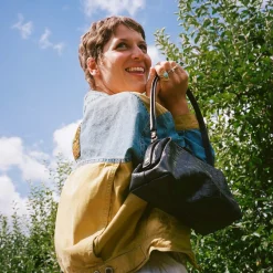 Minitorebki|Balagan Hug Bag Torebka L, Czarny Wzor Krokodyla