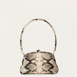 Minitorebki|Balagan Hug Bag Torebka L, Zlamana Biel Wzor Pytona