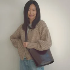 Kubelki|Balagan Kubelek Champagne Torebka, Ciemny Braz