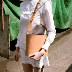 Listonoszki|Balagan Kubelek Champagne Torebka, Naturalny