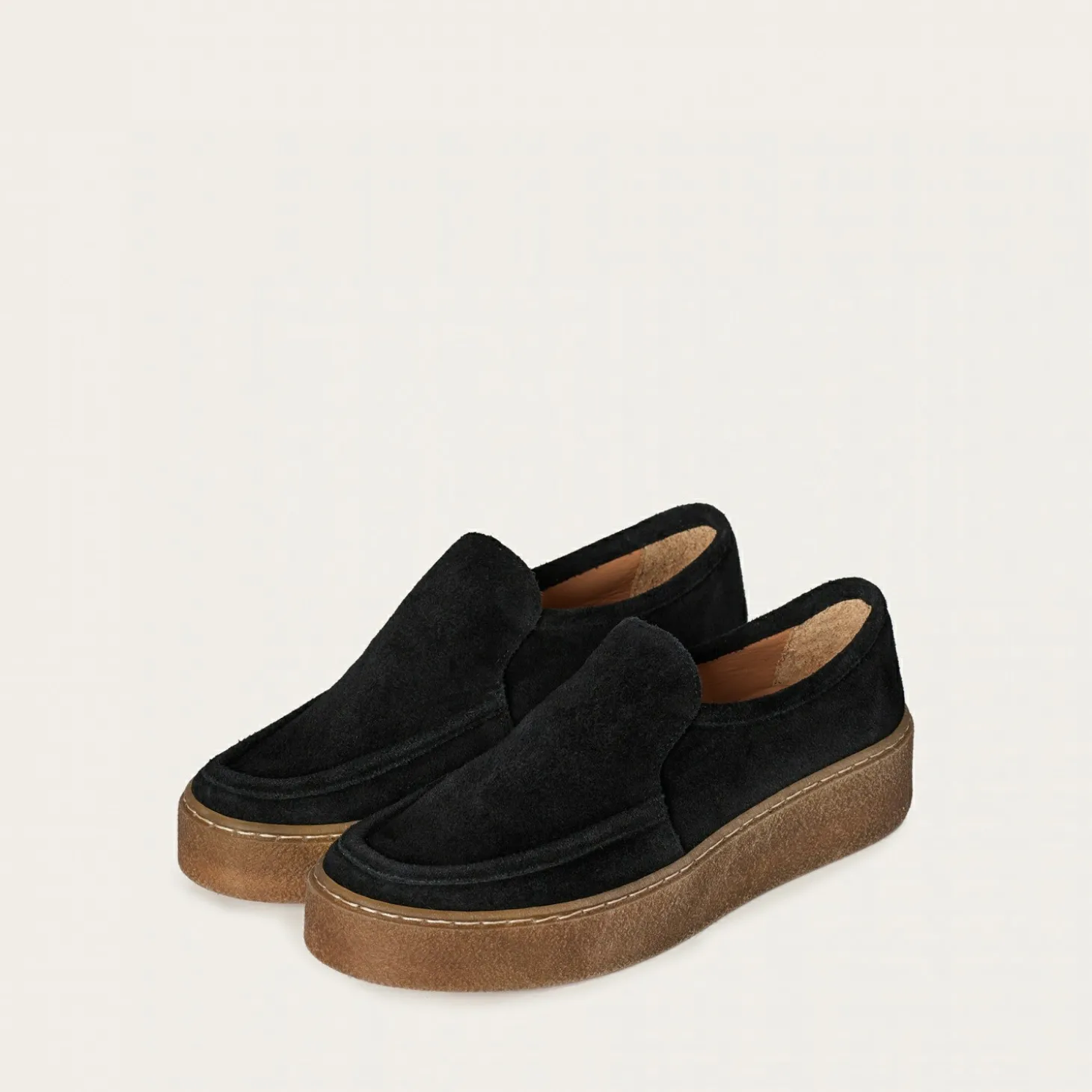 Mokasyny|Balagan Kulit Mokasyny, Czarny Welur