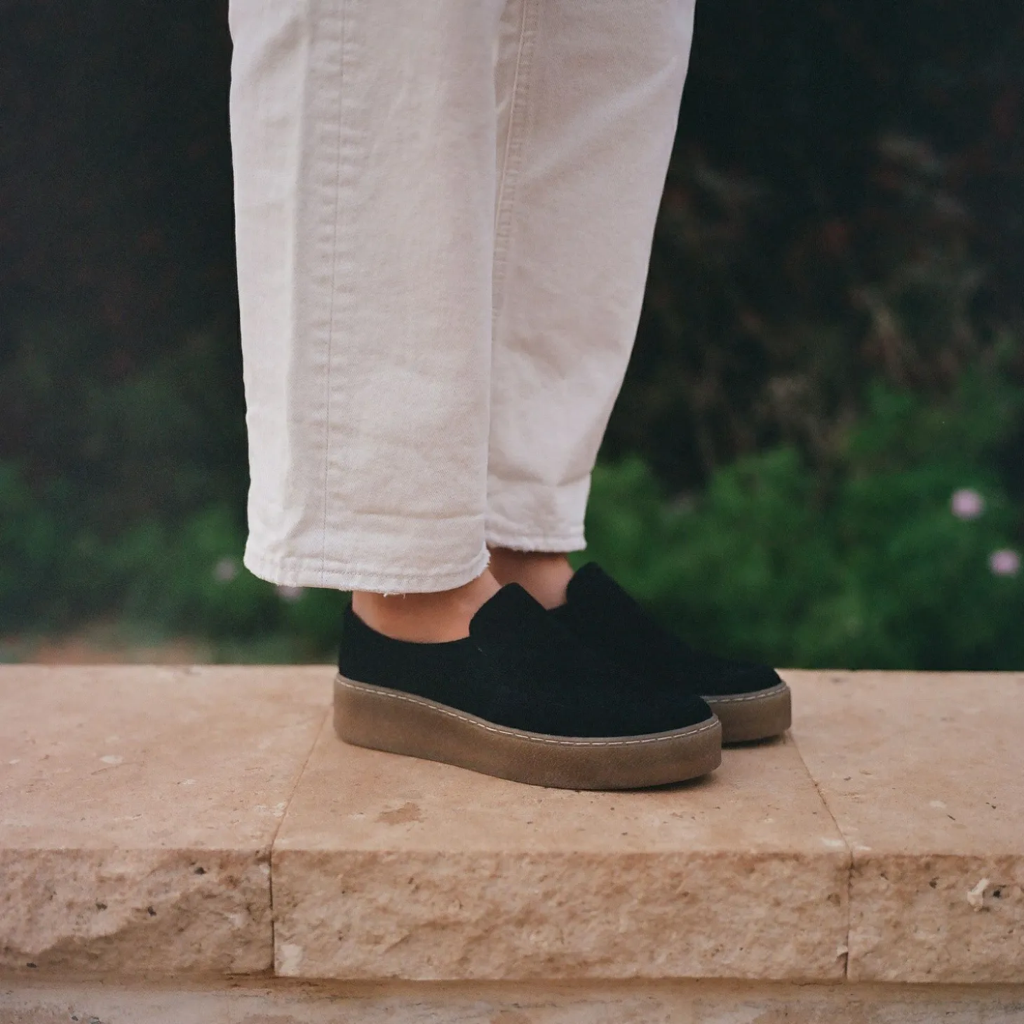 Mokasyny|Balagan Kulit Mokasyny, Czarny Welur