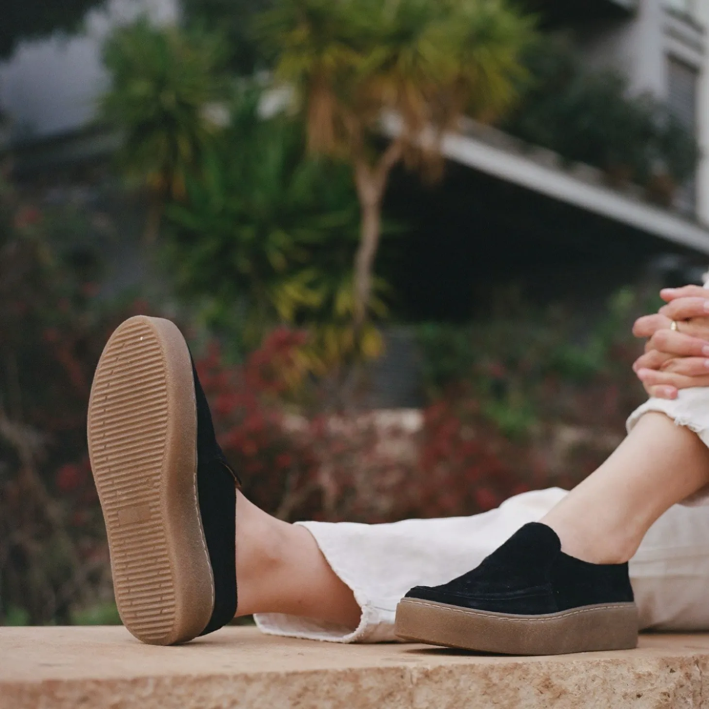 Mokasyny|Balagan Kulit Mokasyny, Czarny Welur