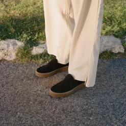 Mokasyny|Balagan Kulit Mokasyny, Czarny Welur