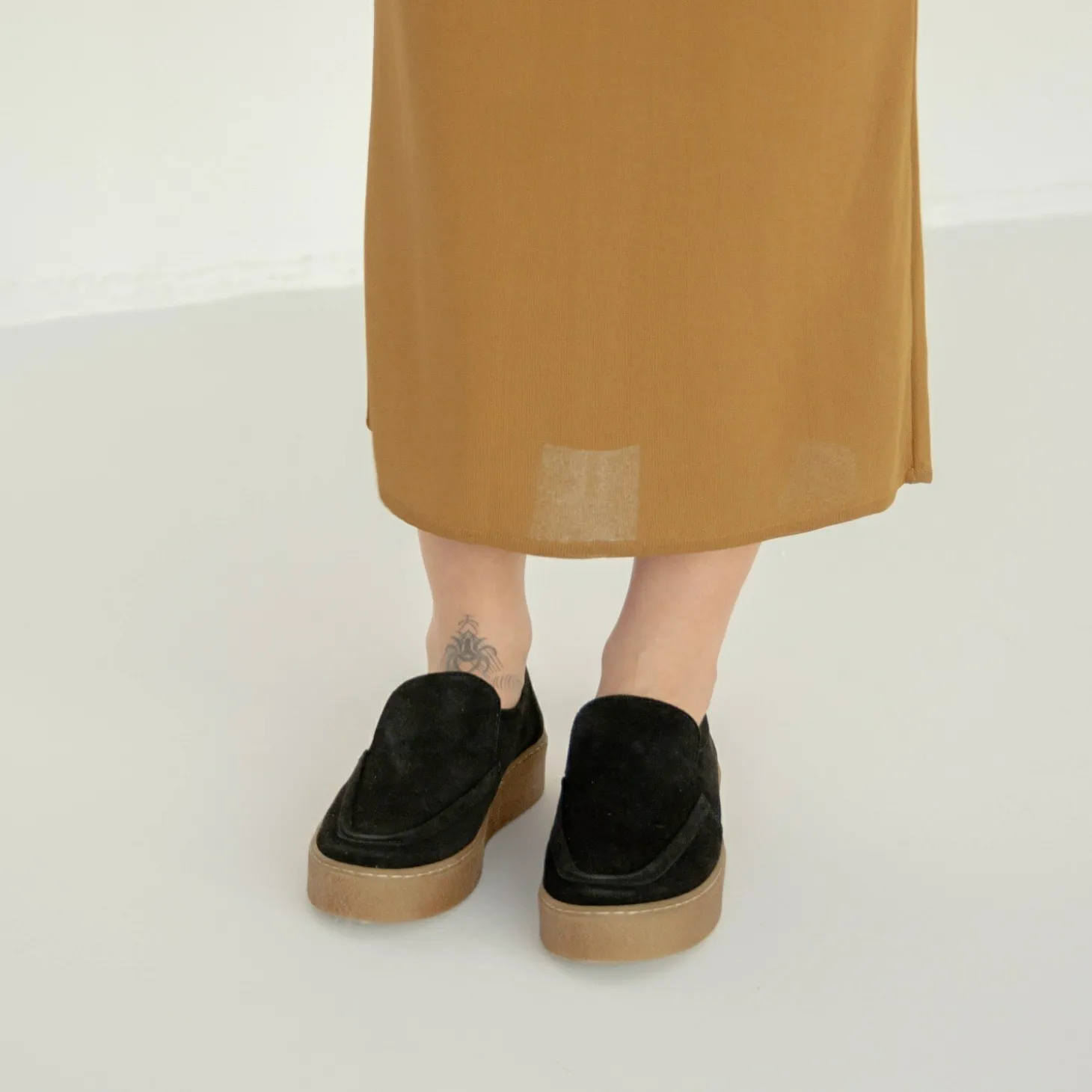 Mokasyny|Balagan Kulit Mokasyny, Czarny Welur