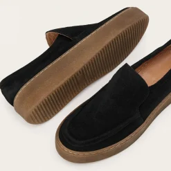 Mokasyny|Balagan Kulit Mokasyny, Czarny Welur