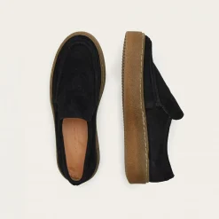 Mokasyny|Balagan Kulit Mokasyny, Czarny Welur