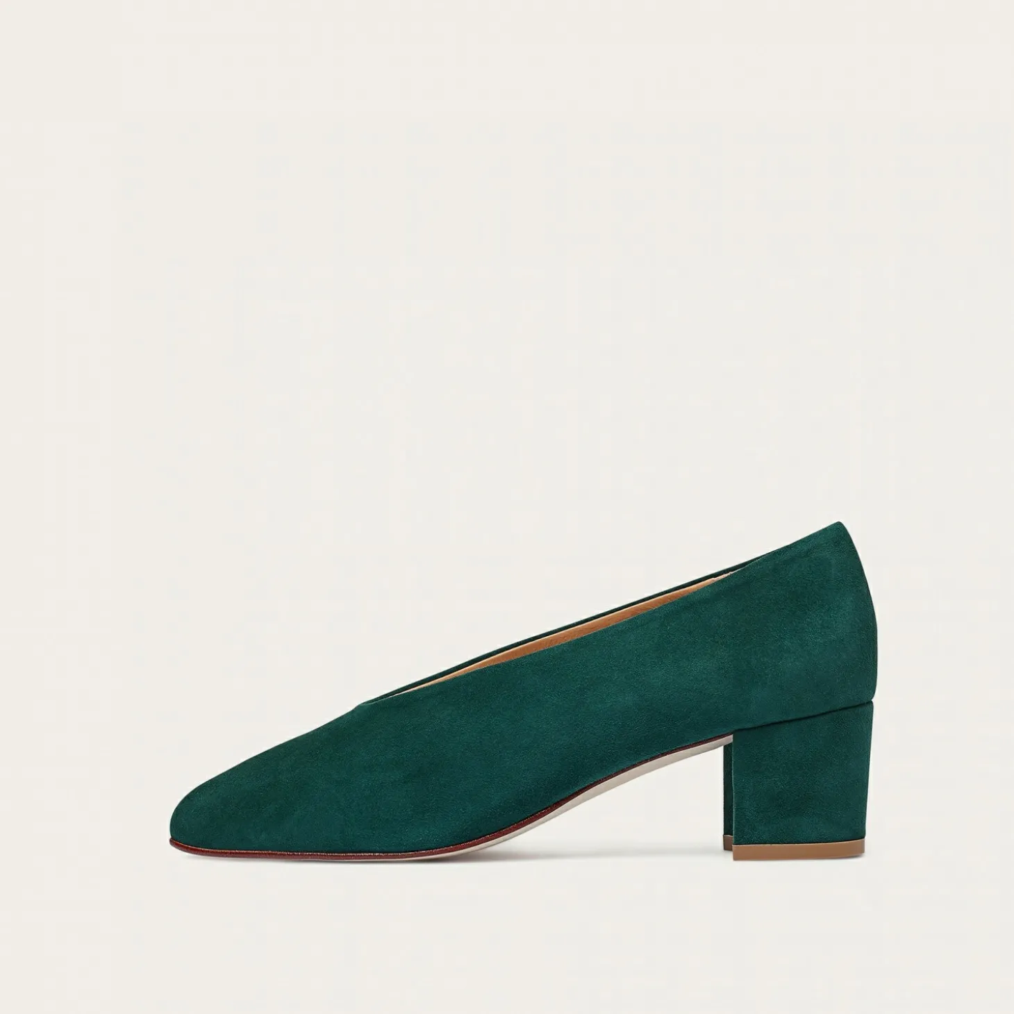 Czółenka|Balagan Leilot Czółenka, Zielony Zamsz