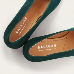 Czółenka|Balagan Leilot Czółenka, Zielony Zamsz