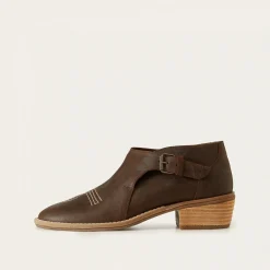 Botki|Balagan Liat Botki, Brazowy Woskowany Zamsz