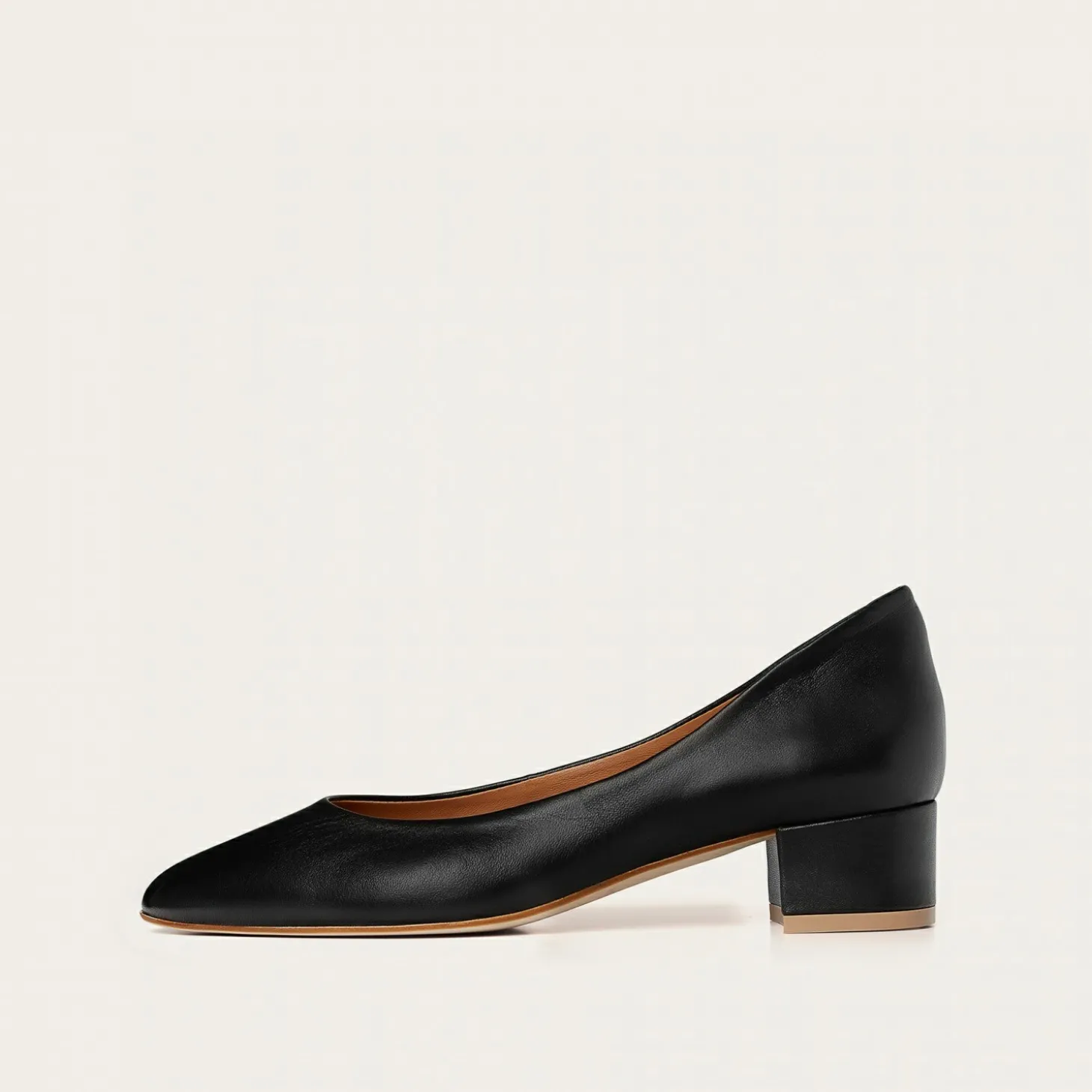 Czółenka|Balagan Migdal Czółenka Na Niskim Obcasie, Czarny