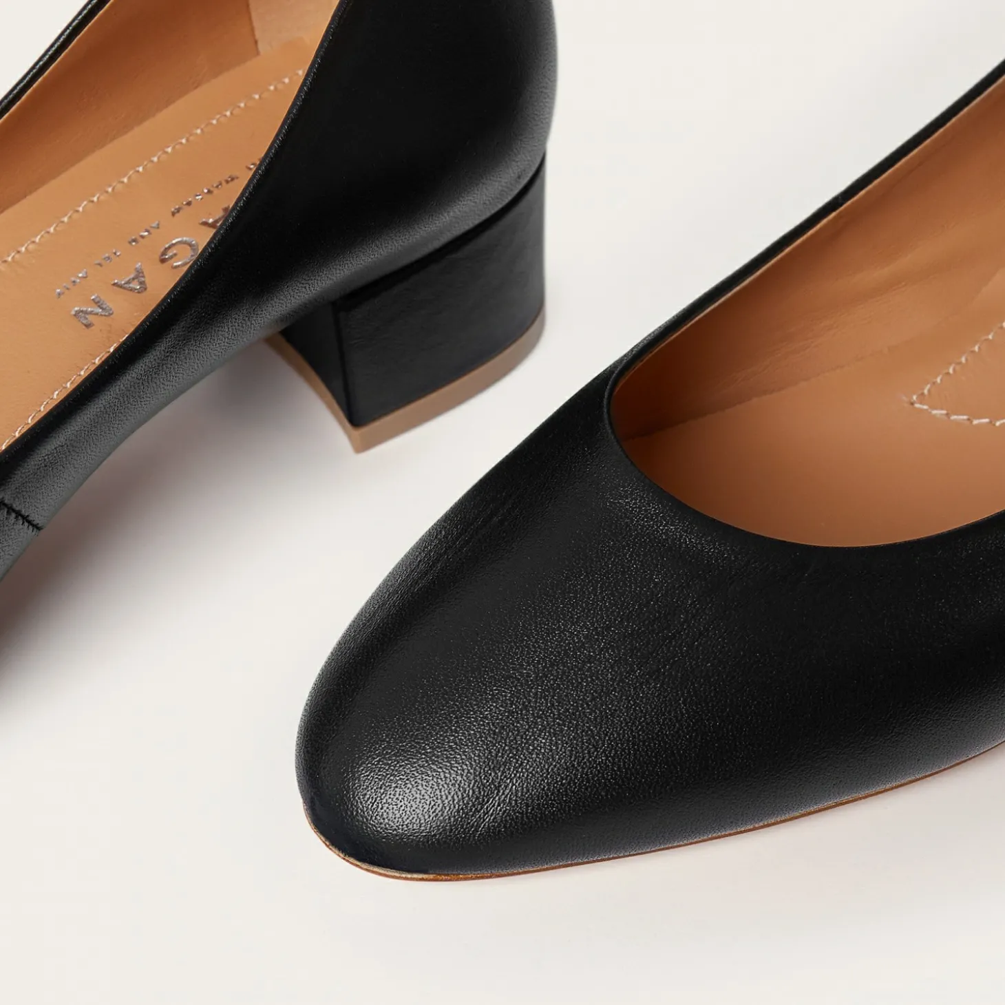 Czółenka|Balagan Migdal Czółenka Na Niskim Obcasie, Czarny