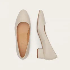 Czółenka|Balagan Migdal Czółenka Na Niskim Obcasie, Kremowy