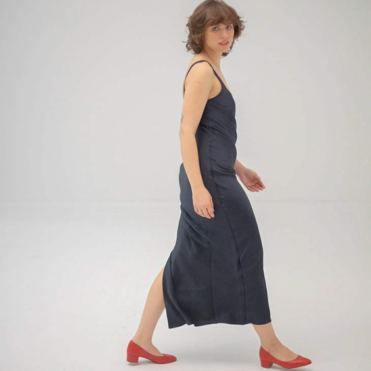 Czółenka|Balagan Migdal Czółenka Na Niskim Obcasie, Marsala