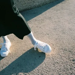 Sneakersy|Balagan Novesta Star Master Sneakersy Damskie Vegan, Perlowy Z Czarna Nicia