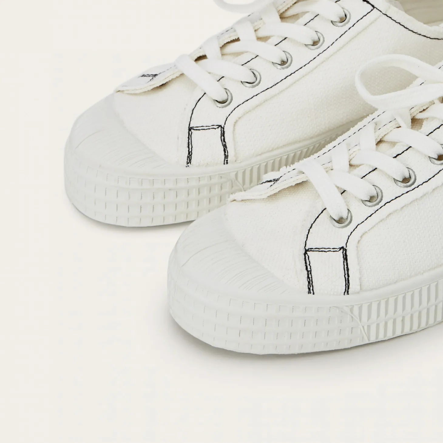 Sneakersy|Balagan Novesta Star Master Sneakersy Meskie Vegan, Perlowy Z Czarna Nicia