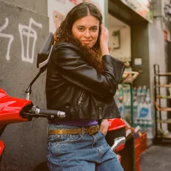 Paski|Balagan Pasek Z Powlekana Klamra, Zolty Wzor Weza