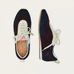 Sneakersy|Balagan Ritza Sneakersy, Atramentowy Welur