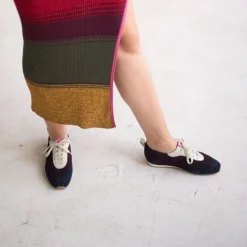 Sneakersy|Balagan Ritza Sneakersy, Atramentowy Welur