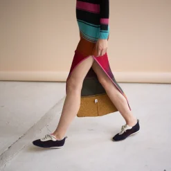 Sneakersy|Balagan Ritza Sneakersy, Atramentowy Welur