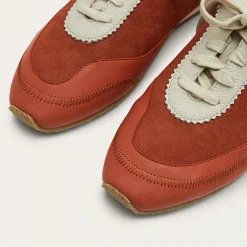 Sneakersy|Balagan Ritza Sneakersy, Vintage Czerwony Nubuk